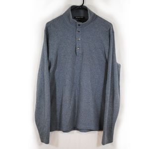 Michael Kors Long Sleeve Pullover Sz L Gray